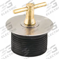 SHAW PLUGS Mechanical Expansion Plug: T-Handle, End of Pipe, For 1 7/8 in Pipe, Neoprene Plug (MPN 52004-1)