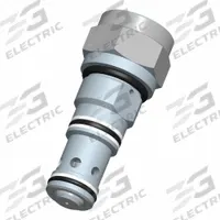 BUCHER HYDRAULICS Cartridge Valve: Screw-In, Screwdriver Adjustment, C10-25 Valve Cavity Size, POCI (MPN POCI-10-N-F-0-030). Key specifications — attr1012059: POCI-10-N-F-0-030; attr1250696: POCI; attr1011660: Nitrile; attr1011632: Screwdriver; attr1011635: BUCHER HYDRAULICS; attr1011636: Steel; attr1011644: C10-25.