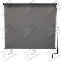KEYSTONE FABRICS Sun Shade: Gray, Pole and Crank, 90% UV Protection, 8 ft Fabric Ht, 70 in Fabric Wd (MPN O77.68.85). Key specifications — Operation Mechanism: Pole and Crank; Tie Down Type: Bungee and Hook System; Operation Side: Right; Manufacturer Part Number: O77.68.85; Brand: KEYSTONE FABRICS; Fabric Color: Gray.