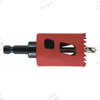 MORSE Hole Saw: 1 7/16 in Saw Dia., 5/6 Teeth per Inch, 1 7/8 in Max. Cutting Dp, Bi-Metal (MPN MHSA23C). Key specifications — attr1098070: 5/6; attr1098087: MORSE; attr1098073: 5/8"-18.