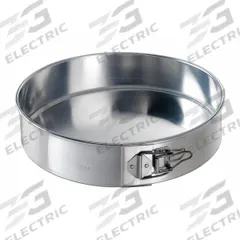 CHICAGO METALLIC Cake Pan: Springform Cake Pan Pan, Aluminum, Uncoated, 12 1/2 in Overall Dia (MPN 40412). Key specifications — Bead Closure: Closed Bead; Coating: Uncoated; Pan Style: Springform Cake Pan; Perforation: Solid; Brand: CHICAGO METALLIC; Color: Silver; Material: Aluminum; NSF Certified: No.