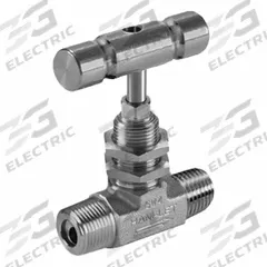 HAM-LET Plumbing Needle Valves: Inline Valve Body, 316 Stainless Steel, Integral Bonnet, MNPT x MNPT (MPN H-380U-SS-N-R-1/2-M). Key specifications — For Media: Liquid; Standards: ISO 15848-1; Brand: HAM-LET; Valve Series: H300U; Stem Type: Regulating; Connection Gender - Side 2: Male; Connection Gender - Side 1: Male; Connection Type - Side 1: NPT.