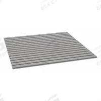 TENNSCO Decking: 48 in x 48 in x 9/16 in, 22 ga Decking, Steel, 4,150 lb Load Capacity (MPN BSD-4848). Key specifications — Decking Material: Steel; Frame Finish: Powder Coated; Color: Industrial Gray; Includes: (4) Panels; Brand: TENNSCO.