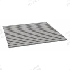 TENNSCO Decking: 48 in x 48 in x 9/16 in, 22 ga Decking, Steel, 4,150 lb Load Capacity (MPN BSD-4848). Key specifications — Decking Material: Steel; Frame Finish: Powder Coated; Color: Industrial Gray; Includes: (4) Panels; Brand: TENNSCO.