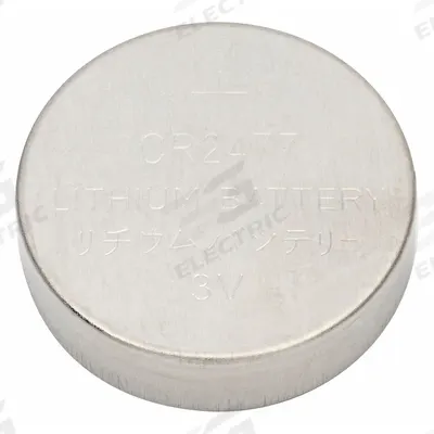 APPROVED VENDOR Coin Cell Battery: 2477 Battery Size, Lithium, 950 mAh Capacity, 3V DC - Disposable Coin & Button Batteries