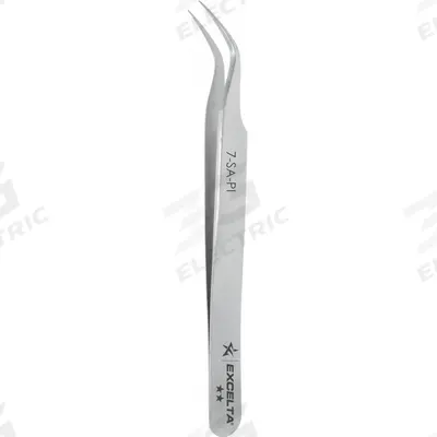 EXCELTA Tweezers: Stainless Steel, Point - Wafer-Handling Tweezers
