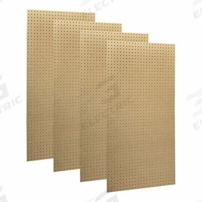 TRITON PRODUCTS Stationary Pegboard Panels: Round, 1/4 in Peg Hole Size - Round-Hole Pegboard Panels