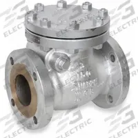 SHARPE Check Valve: Swing, 2-Way, Inline Valve Body, 20 in Pipe Size, Flange x Flange, Carbon Steel (MPN 4371002120). Key specifications — Seat Material: Metal; Brand: SHARPE.