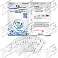 INDUSTRIAL TEST SYSTEMS Test Strips: Iron, 0 to 5 ppm Iron, Strip, 30 Tests, Iron (MPN 480125). Key specifications — Test Form: Strip; Brand: INDUSTRIAL TEST SYSTEMS; Parameter Measurements Included: 0 to 5 ppm Iron.