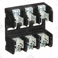 MERSEN Fuse Block: Open Block Design, 3 Pole, 250 V AC, Pressure Plate, Non-Indicating (MPN 20328R). Key specifications — Brand: MERSEN.