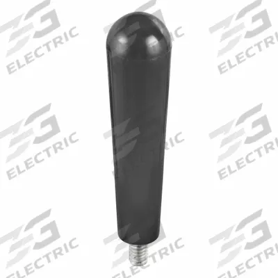DAVIES Hand Knob: Tapered, Thermoset, 5/16"-18, 10 mm Thread Lg - Long Tapered Knobs with Threaded Stud