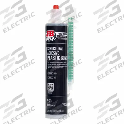 J-B WELD Epoxy Adhesive: Pro Series, 9.4 fl oz, Cartridge, Black - Ready-to-Mix Urethane Tubes & Cans