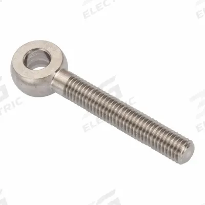AMPG Fixed Rod End: Stainless Steel, Plain, 2 in Hole Center-to-End Lg - Stainless Steel Male Threaded Fixed Rod Ends
