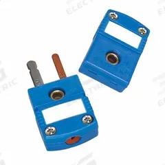OMEGA Temperature Probe Connectors & Adapters: Jack, For Type U Thermocouple Type, Mini Jack (MPN SMPW-U-F). Key specifications — Includes Clamp: No Clamp Included; Includes Write-On Window: Write-On Window Included; Product Type: Jack; Contact Material: Copper; Connector Type: Mini Jack; Brand: OMEGA; Color: White; Body Material: Glass-Filled Nylon.