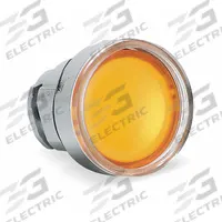 SCHNEIDER Flush Push Button: 22 mm Mounting Size, Metallic, Maintained (MPN ZB4BH053). Key specifications — Brand: SCHNEIDER; Action: Maintained; Series: XB4; Push Button Material Type: Metallic.