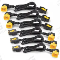 APC BY SCHNEIDER ELECTRIC Power Cord: 4 ft Lg, 3/14, Locking C20 Plug, Locking C19 Receptacle, SJT (MPN AP8714R). Key specifications — Brand: APC BY SCHNEIDER ELECTRIC; Jacket Material: Rubber/Plastic.