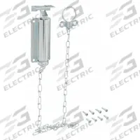 APPROVED VENDOR Door Bolt: Chain Bolt, Zinc, 1 in Ht, 1 9/16 in Wd, 4 in Lg (MPN 4PE11). Key specifications — attr1020089: APPROVED VENDOR; attr1020106: Chain Bolt.