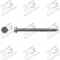 RED HEAD Concrete Anchor Screw: 2 3/4 in Overall Lg, 1/4 in Dia, Stainless Steel, Hex, 100 PK (MPN 3370907). Key specifications — Material Grade/Class: 410; Removable: Removable; System of Measurement: Inch; Tip Type: Self-Threading; Brand: RED HEAD; Screw Anchor Type: Concrete Screw Anchor.