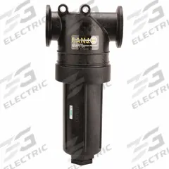 BANJO Inline Strainer: Polypropylene, 1 1/2 in, Manifold Flange, Mesh, 80 mesh Screen Size, Black (MPN MLST150-80V). Key specifications — Screen Material: 316 Stainless Steel; Bowl Color: Black; Material: Polypropylene; Brand: BANJO; Seal Material: FKM; Color: Yellow.