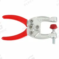 DE-STA-CO Toggle Clamp: Manual Spreading Apart of Handles, 1 Spindles, Steel, M6 Spindle Thread Size (MPN 424). Key specifications — attr670901: Steel; attr670899: Manual Spreading Apart of Handles; attr670900: M6; attr668205: DE-STA-CO.