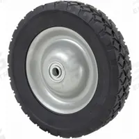 APPROVED VENDOR Semi-Pneumatic Wheel: 7 in Wheel Dia., 1 1/2 in Wheel Wd, Rubber, 1 3/8 in Hub Lg (MPN 1NXA3). Key specifications — Brand: APPROVED VENDOR; Tire Sidewall Number: 7x1.75.