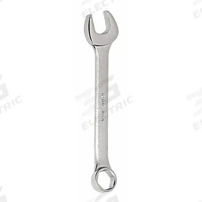 PROTO Combination Wrench: Alloy Steel, Satin, 17 mm Head Size, 10 1/8 in Overall Lg - Metric 6-Point Combination Wrenches