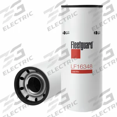 FLEETGUARD Automotive Oil Filter: BD40027, LF16348, 12 3/16 in Overall Ht, 14 5/8 in Overall Lg - Spin-On Oil Filters
