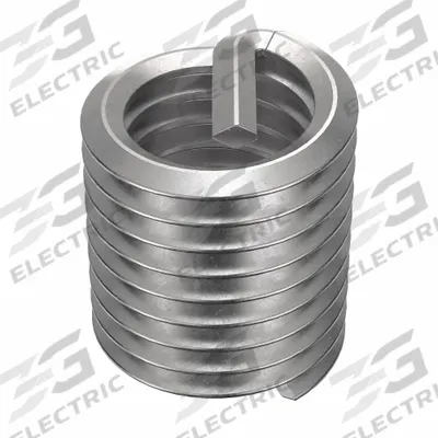 HELI-COIL Helical Insert: Tanged Tang Style, Free-Running, 5/8"-11 Thread Size, Plain - Free-Running Tanged Helical Inserts