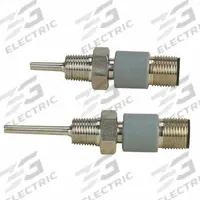 OMEGA Temperature Probe Extension Leads: -58°F to 248°F /-50°C to 120°C, 24 mm Probe Lg (MPN RTDM12-1/8NPT-3MM-24MM-A). Key specifications — Brand: OMEGA; Process Mounting Thread Size: 1/8" MNPT.