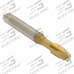 OSG Spiral Point Tap: #1-72 UNF, 2B, 2 Flute, Plug Chamfer, TiN Coated High Speed Steel (MPN 2884305)