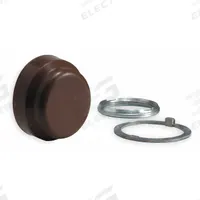 SCHNEIDER ELECTRIC Boot: Non-Illuminated Push Buttons, Brown, 9001K/9001SK (MPN 9001KU4). Key specifications — Brand: SCHNEIDER; Compatible Product Type: Non-Illuminated Push Buttons; Compatible with Series: 9001SK.