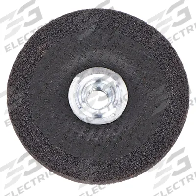 NORTON Depressed Center Grinding Wheel: Type 27, 4 1/2" x 1/4" x 7/8", Aluminum Oxide - Contaminant-Free Grinding Wheels for Stainless Steel
