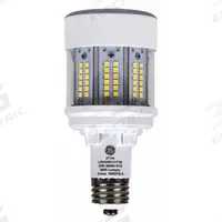 HID Replacement LED Bulb: Corncob ED17, Medium Screw (E26), 21 W Watt, 4000K, LED, 120 to 277V (MPN LED21ED17/740). Key specifications — Color Temperature: 4000K; Brand: GE LAMPS; Shatter-Resistant: No.