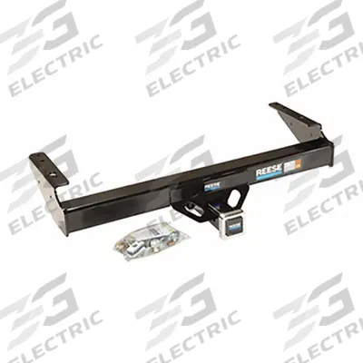 REESE Step Bumper Receiver: IV, 7,500 lb Gross Trailer Wt Capacity, 750 lb Tongue Wt - Step Bumper Hitches