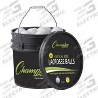 CHAMPION SPORTS Lacrosse Ball Set: White, NCAA/NFHS/NOCSAE/SEI, Indoor/Outdoor (MPN LBWN36). Key specifications — attr998648: White; attr998655: Lacrosse Ball Set; attr998657: NCAA; attr998660: CHAMPION SPORTS.