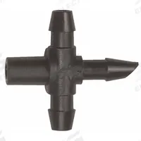 RAIN BIRD Tee: Drip Tee, Plastic, Black, 1/4 in Dia, 10 PK (MPN BT25/10PS). Key specifications — Brand: RAIN BIRD; Color: Black; Compatible Product Type: 1/4 in Tubing to 1/2 in or 3/4 in Tubing; Material: Plastic; Product Type: Drip Tee.