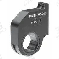 ENERPAC Torque Wrench Cassette: RLP Series, 10,659 N-m, 7,862 ft-lb, 3 in Max, 76.2 mm Max, RSL8000 (MPN RLP8300). Key specifications — attr653139: RLP8300; attr653144: RLP; attr653147: ENERPAC; attr653153: RSL8000; attr653154: RSL Series Hydraulic Torque Wrench Drive; attr653169: Steel; attr653188: Torque Wrench Cassette; attr653198: Hex.