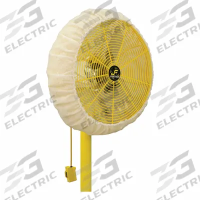 JAN FAN Fan Shroud Air Filter: Fits 20 in – 20 in Fan Guard Dia., Polyester - Fan Shroud Air Filters