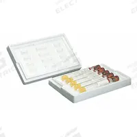 Lab Tube Mailer: Lab Tubes Holds Container, 5 Tubes, 1 1/2 in Outside Ht, 7 7/8 in Outside Lg, White (MPN 409). Key specifications — Brand: THERMOSAFE; Color: White; Holds Container Style: Lab Tubes; Material: Polystyrene; Standards: IATA.