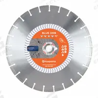 HUSQVARNA Diamond Saw Blade: Concrete/Granite, 26 in Blade Dia., 1 in Arbor Size, Wet, Better (MPN Blue200B-26). Key specifications — attr1097734: Wet; attr1097738: Small Flat Saw; attr1097751: HUSQVARNA.
