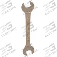 AMPCO Open End Wrench: Aluminum Bronze, Natural, 16 mm_17 mm Head Size, 6 1/2 in Overall Lg, Std (MPN WO-16X17). Key specifications — attr309776: No; attr309781: Natural; attr309780: Aluminum Bronze; attr324939: AMPCO.