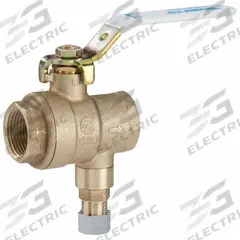 WATTS Ball And Relief Valve: FNPT x FFPT, 3/4 in x 3/4 in, Bronze, 400 psi Max. Op Pressure (MPN 3/4 LFBRVM1TXTXC-80). Key specifications — Brand: WATTS.