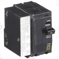 SQUARE D Miniature Circuit Breaker: 30 A, 120/240V AC, Single Phase, 10kA at 120/240V AC, 2 Poles (MPN QO2301021). Key specifications — Phase: Single; Amps: 30 A; AC Voltage Rating: 120/240V AC; Max. AIR Rating: 10kA at 120/240V AC; For Use With: QO Load Centers and NQ Panelboards; Brand: SQUARE D.