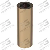 APPROVED VENDOR Spacer: #10 Screw Size, 3/8 in Overall Lg, Round, Brass, Zinc-Plated, Brass, 10 PK (MPN CRG050603GR). Key specifications — Brand: APPROVED VENDOR.