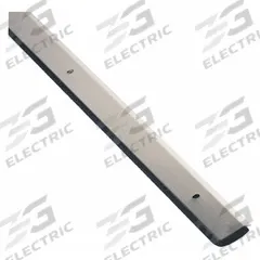 NATIONAL GUARD Door Weatherstripping: Brush Insert, 3 ft Lg, 1 7/16 in Wd, 1 7/16 in Ht (MPN 130NSS-36). Key specifications — Insert Material: Neoprene; Flange Material: Stainless Steel; Brand: NATIONAL GUARD.