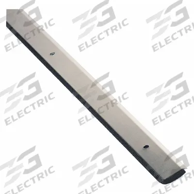 NATIONAL GUARD Door Weatherstripping: Brush Insert, 3 ft Lg, 1 7/16 in Wd - Metal Leaf Weatherstripping