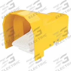 ARO Foot Guard, Yellow: Mfr Part # 114417, Guard, Compatible with Grainger Part # 4EY63/4EY70/4EY75. Key specifications — attr948908: 114417; attr948910: 4EY75; attr948911: M212TS; attr948916: Guard.