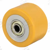 APPROVED VENDOR Caster Wheel: 2 in Wheel Dia., 1 1/4 in Wheel Wd, Polyurethane, 330 lb Load Rating (MPN 40L516). Key specifications — Brand: APPROVED VENDOR; Wheel/Tread Color: Yellow.