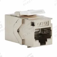 EATON TRIPP LITE Jacks: Coupler, 1 Ports, Compatible Connector Type: RJ45N235-001-SH6A-1, Silver. Key specifications — Color: Silver; Display Sell UOM: EA; Brand: EATON TRIPP LITE.
