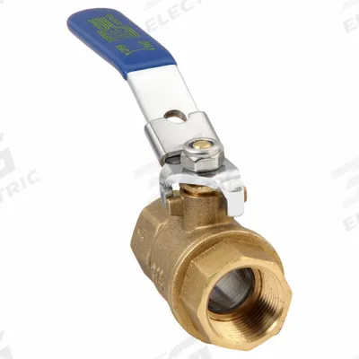APPROVED VENDOR Manual Two-Way Ball Valve: 3/4 in, Brass, Straight, FNPT x FNPT - Brass Ball Valves with Drain